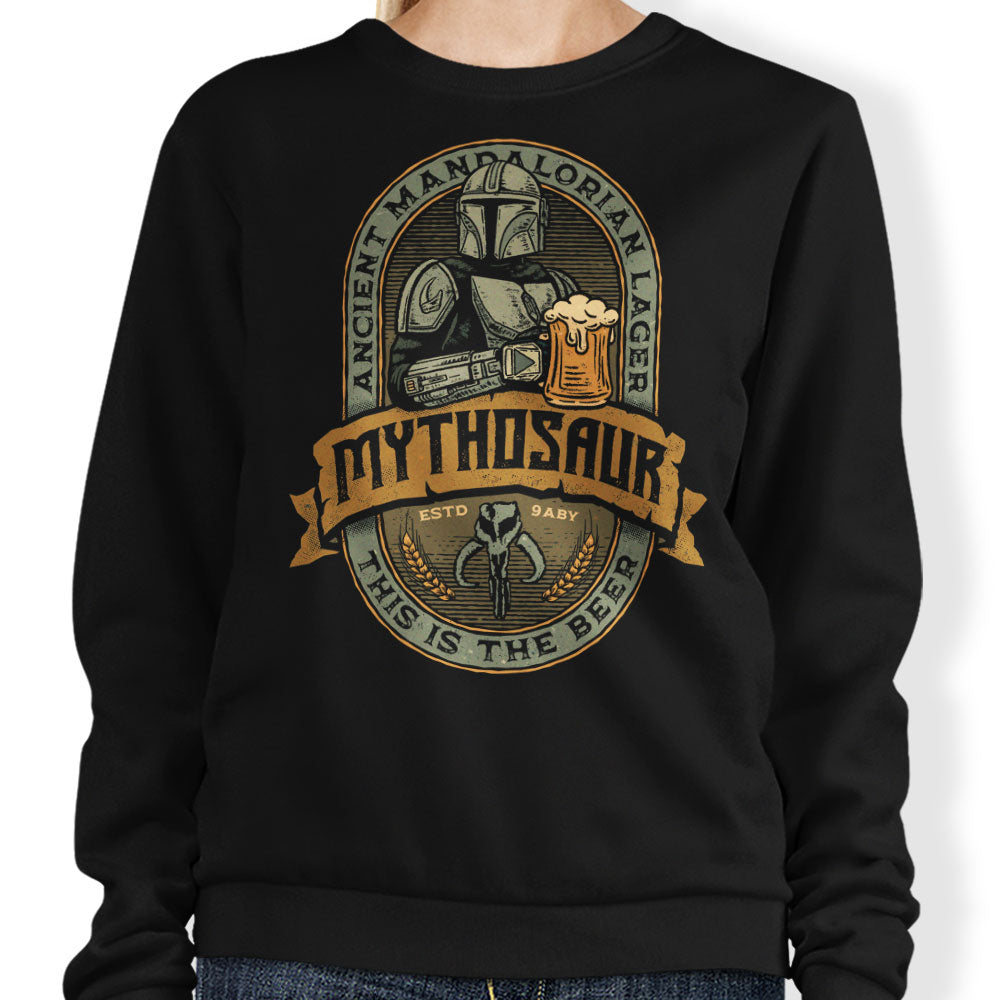 Mythosaur Lager - Adult & Kids T-Shirts, Sweatshirts & Hoodies apparel design preview 1