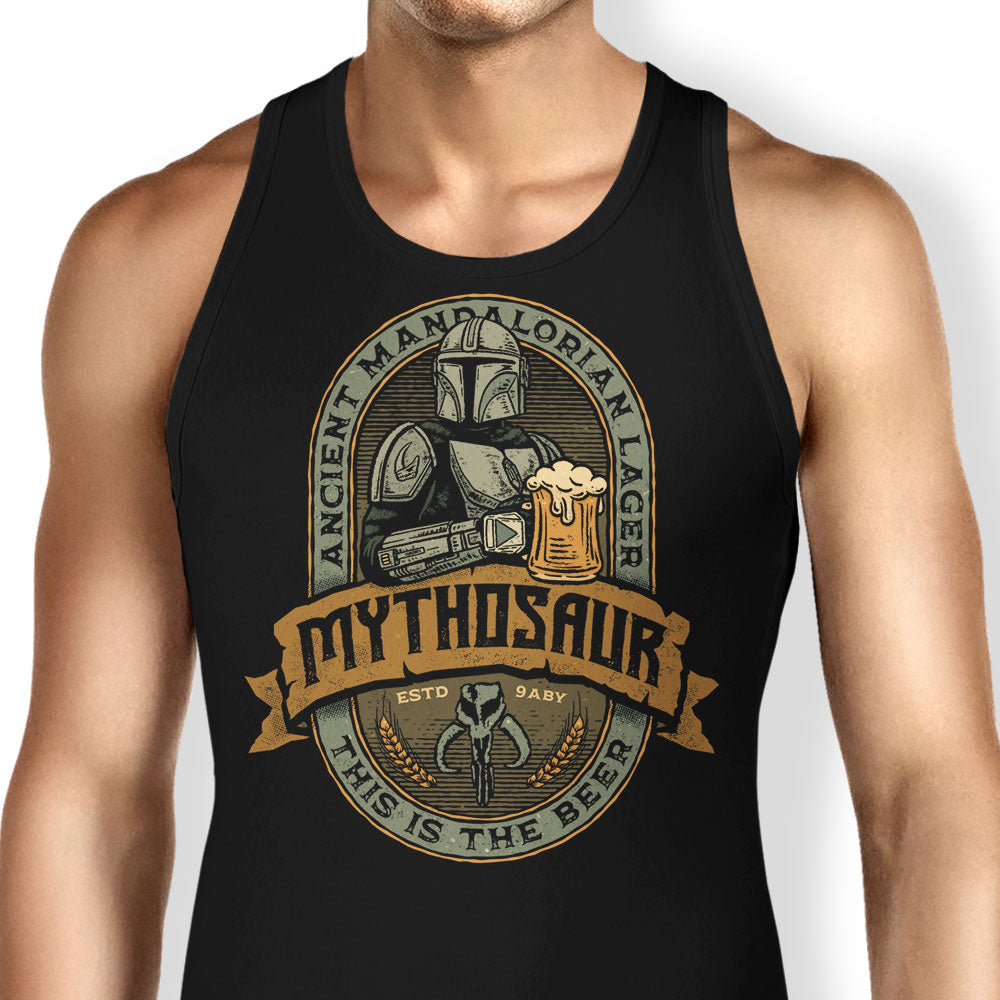 Mythosaur Lager Tank Top - Adult & Kids T-Shirts, Sweatshirts & Hoodies apparel design preview 1