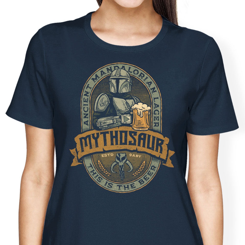Mythosaur Lager Women's Apparel - Adult & Kids T-Shirts, Sweatshirts & Hoodies apparel design preview 2
