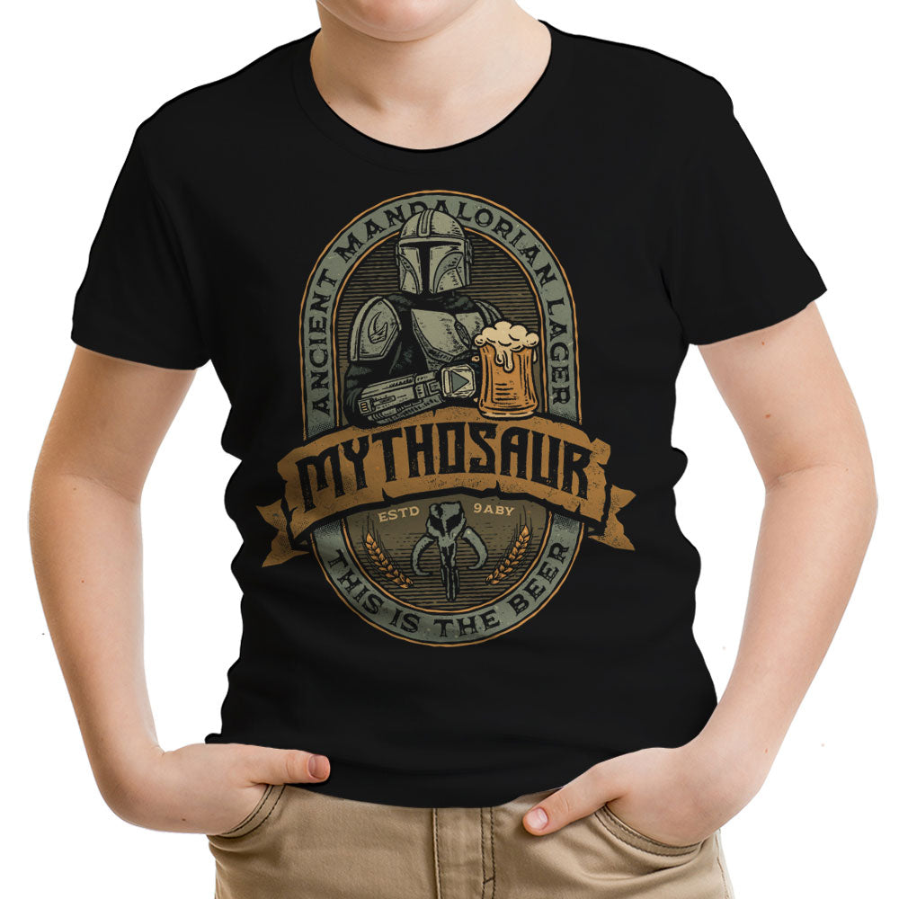 Mythosaur Lager Youth Apparel - Adult & Kids T-Shirts, Sweatshirts & Hoodies apparel design preview 1