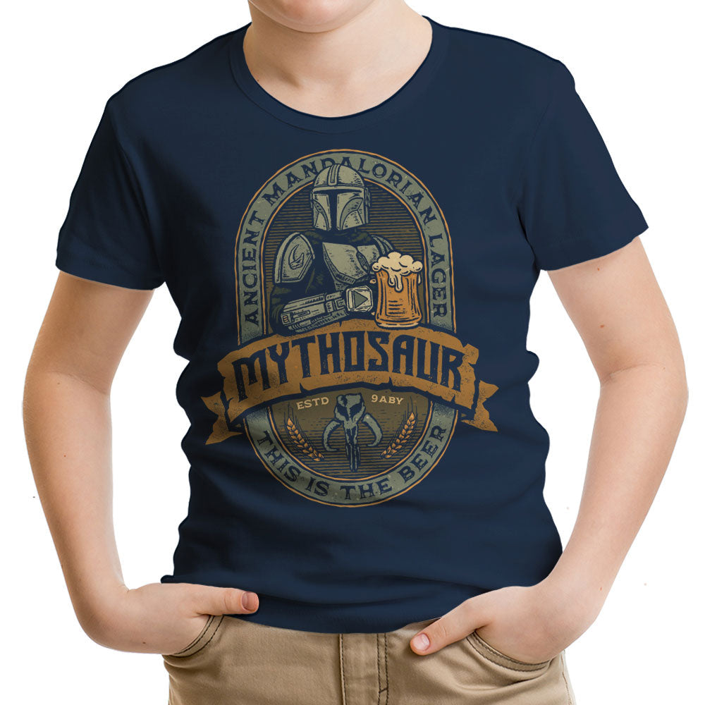Mythosaur Lager Youth Apparel - Adult & Kids T-Shirts, Sweatshirts & Hoodies apparel design preview 2