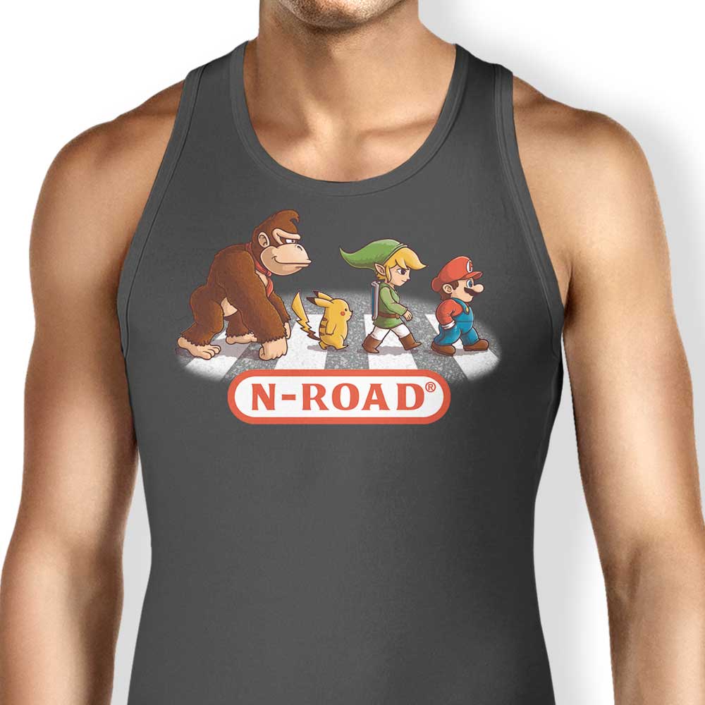 N-Road Tank Top - Adult & Kids T-Shirts, Sweatshirts & Hoodies apparel design preview 1