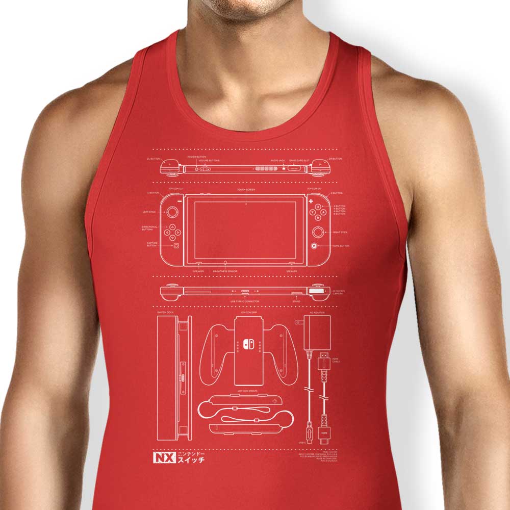 NX (Alt) Tank Top - Adult & Kids T-Shirts, Sweatshirts & Hoodies apparel design preview 1