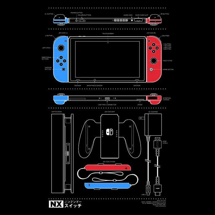 NX - Adult & Kids T-Shirts, Sweatshirts & Hoodies apparel design preview 2