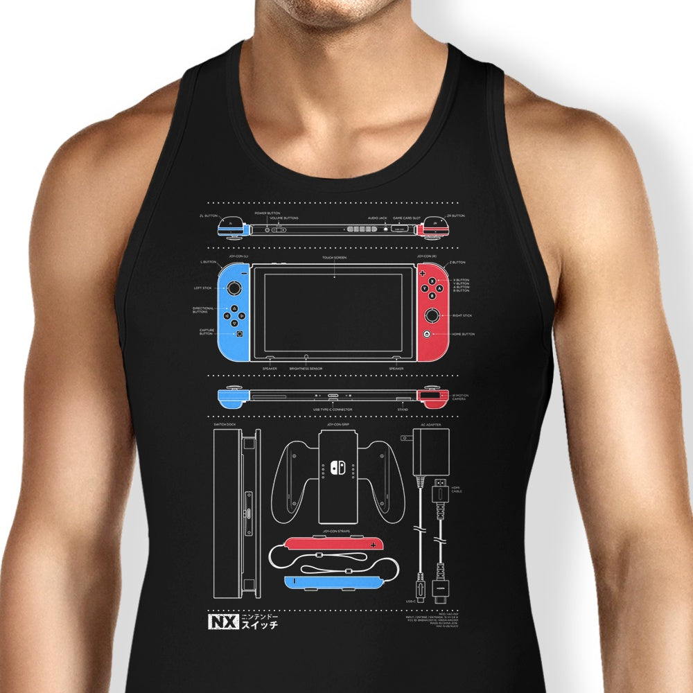 NX Tank Top - Adult & Kids T-Shirts, Sweatshirts & Hoodies apparel design preview 1