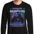 Nandor for President - Adult & Kids T-Shirts, Sweatshirts & Hoodies apparel design preview 1
