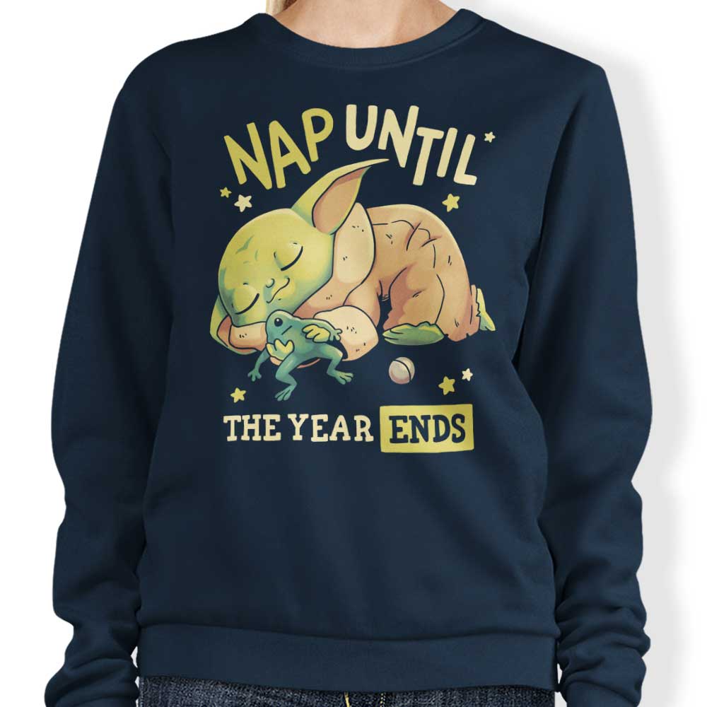 Nap Until the Year Ends - Adult & Kids T-Shirts, Sweatshirts & Hoodies apparel design preview 1