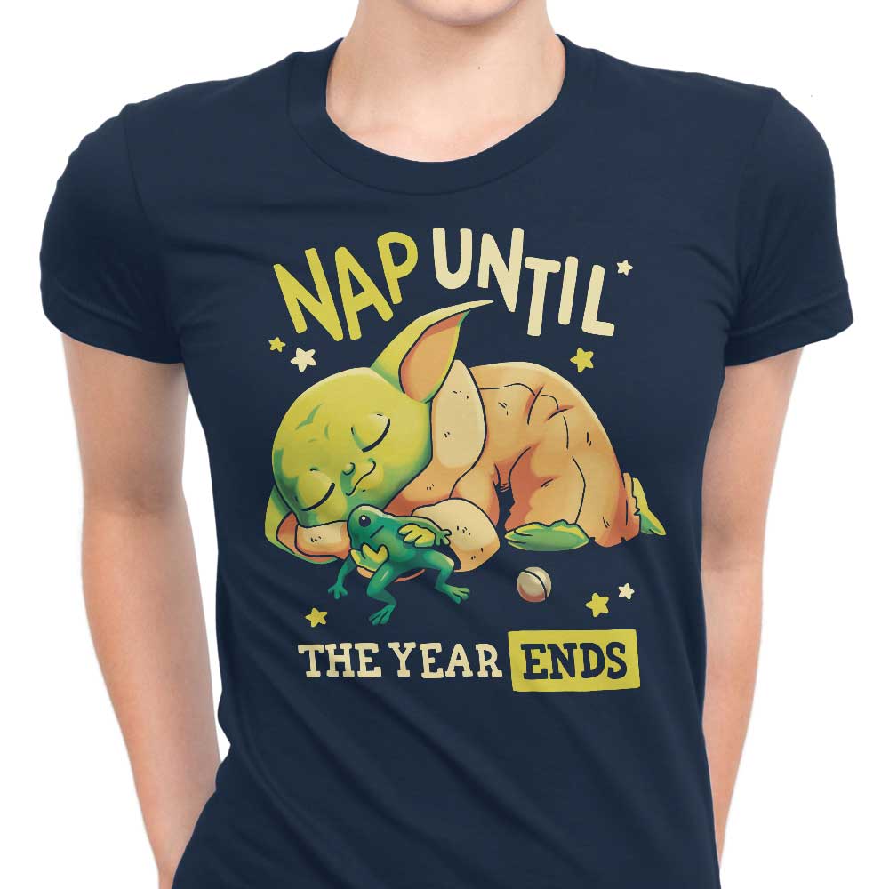 Nap Until the Year Ends Women's Apparel - Adult & Kids T-Shirts, Sweatshirts & Hoodies apparel design preview 1