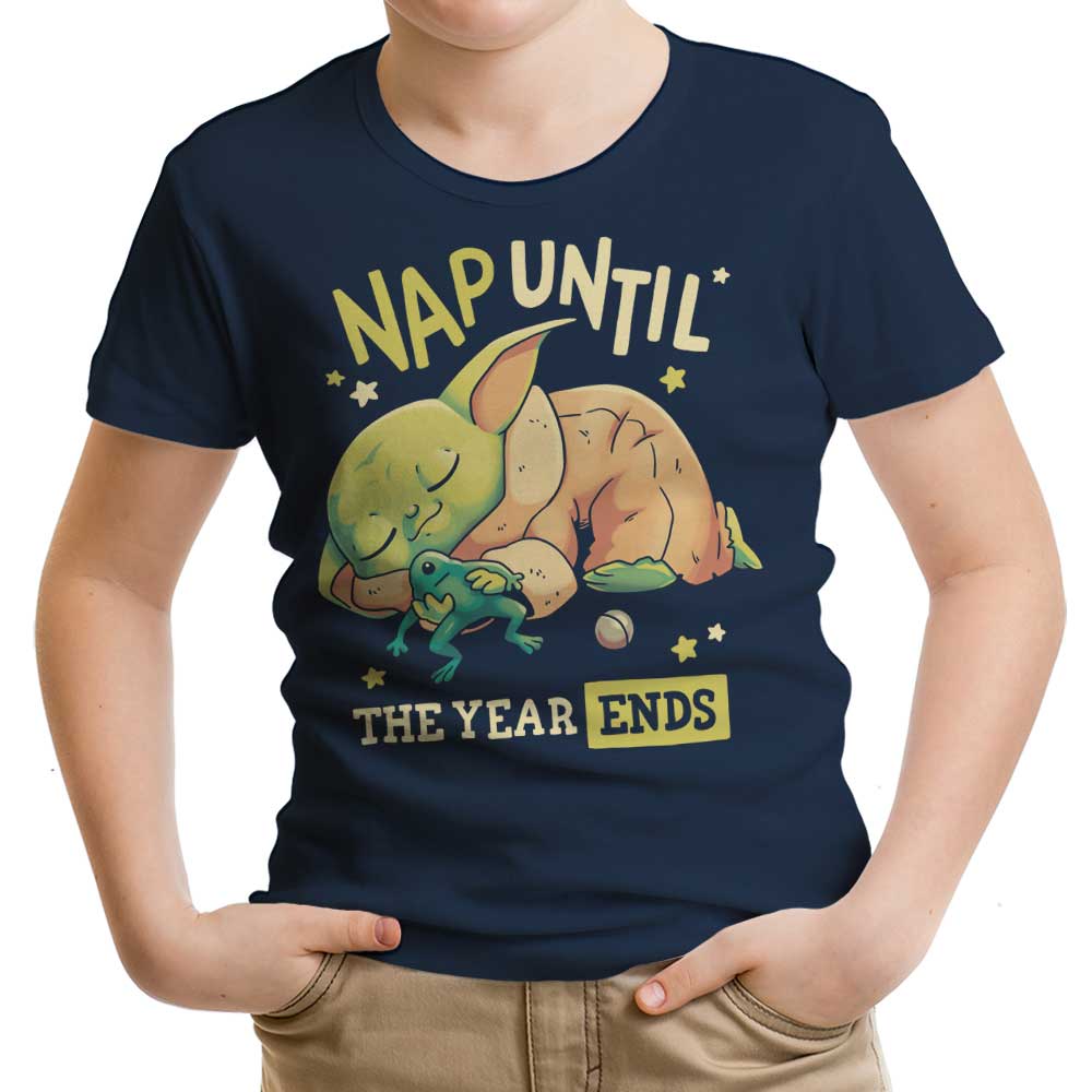 Nap Until the Year Ends Youth Apparel - Adult & Kids T-Shirts, Sweatshirts & Hoodies apparel design preview 1