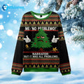 Narrator But Is Was All Problemo Ugly Christmas Sweater product image