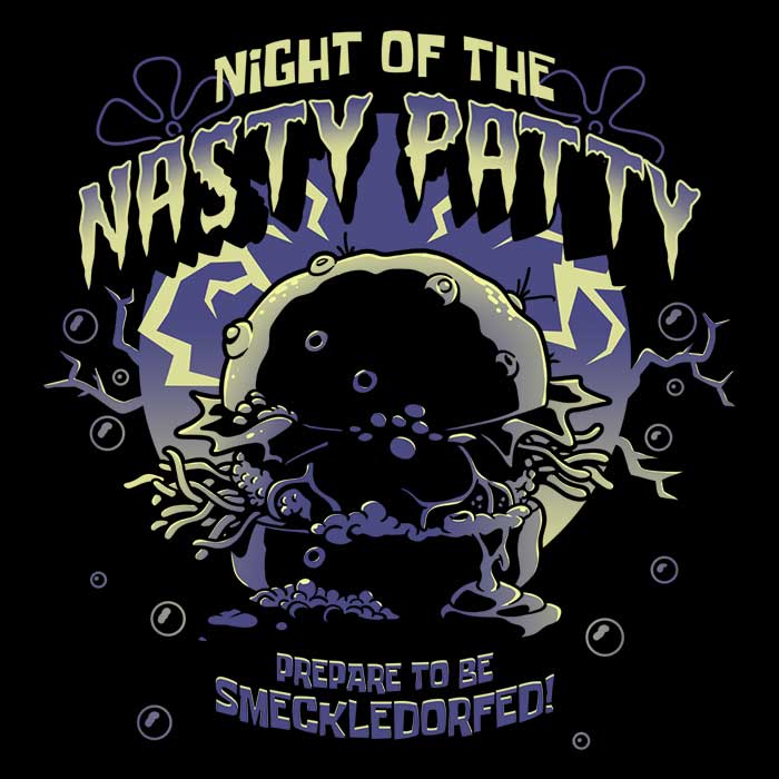 Nasty Patty Women's V-Neck - Adult & Kids T-Shirts, Sweatshirts & Hoodies apparel design preview 2