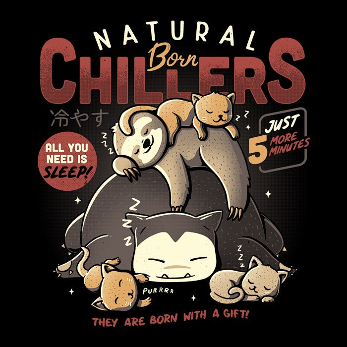Natural Born Chillers Men's Apparel - Adult & Kids T-Shirts, Sweatshirts & Hoodies apparel design preview 2