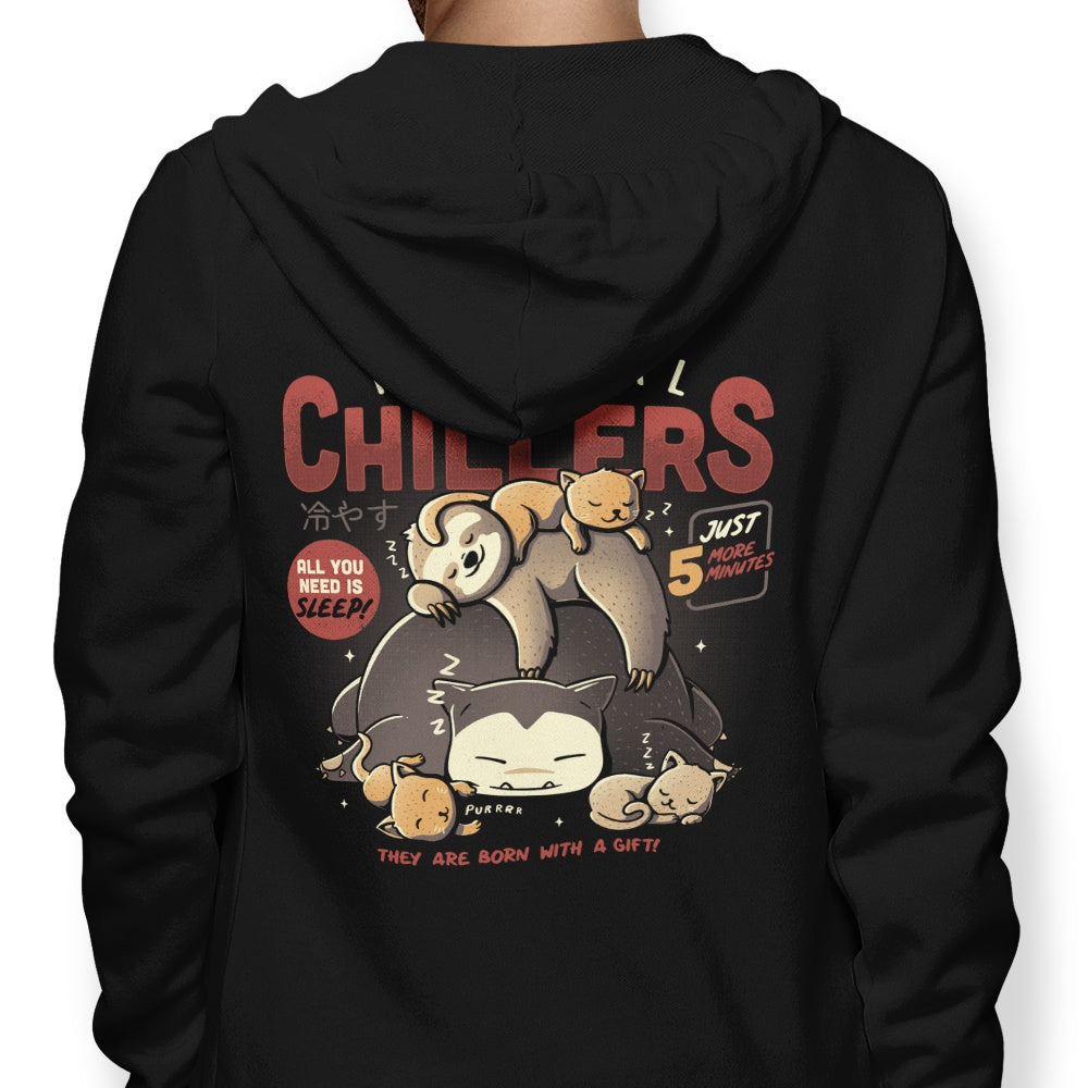 Natural Born Chillers - Adult & Kids T-Shirts, Sweatshirts & Hoodies apparel design preview 1