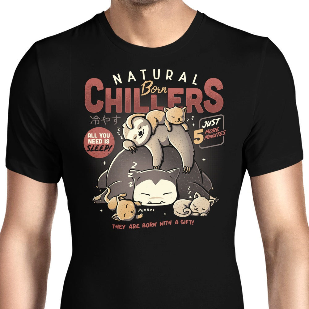 Natural Born Chillers Men's Apparel - Adult & Kids T-Shirts, Sweatshirts & Hoodies apparel design preview 1
