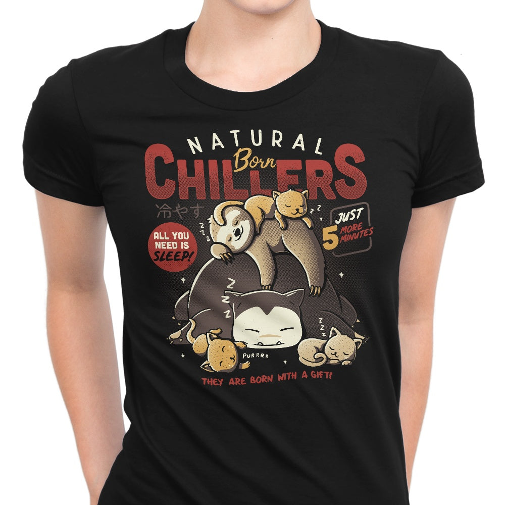 Natural Born Chillers Women's Apparel - Adult & Kids T-Shirts, Sweatshirts & Hoodies apparel design preview 1