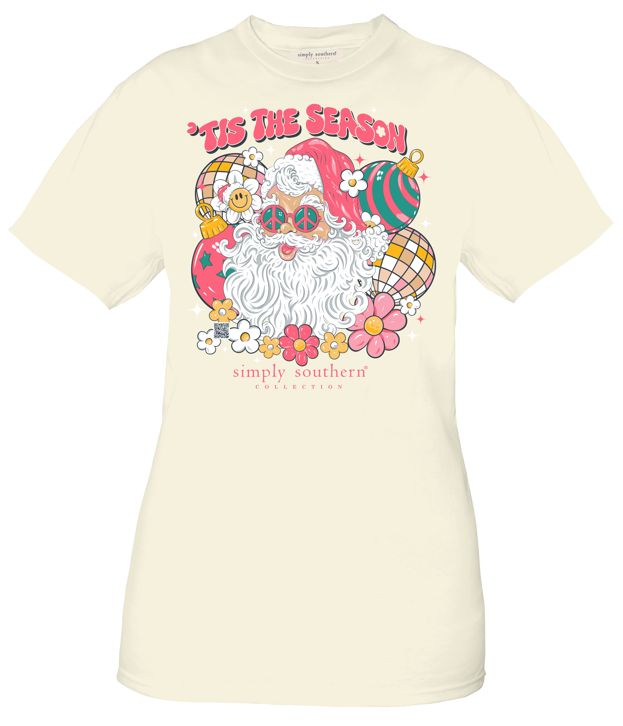 Simply Southern Groovy Santa Holiday - Adult & Kids T-Shirts, Sweatshirts & Hoodies apparel design preview 1