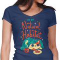 Natural Habitat Women's V-Neck - Adult & Kids T-Shirts, Sweatshirts & Hoodies apparel design preview 1