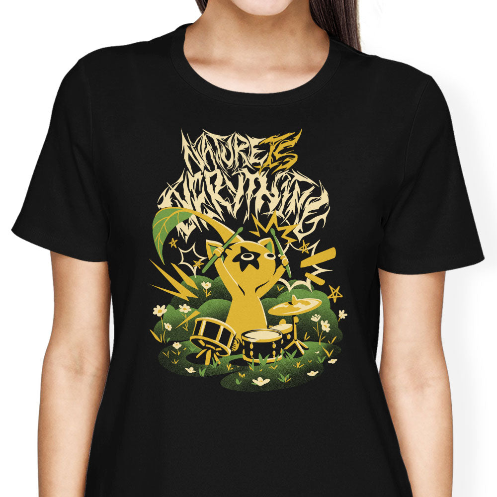 Nature is Everything Women's Apparel - Adult & Kids T-Shirts, Sweatshirts & Hoodies apparel design preview 1