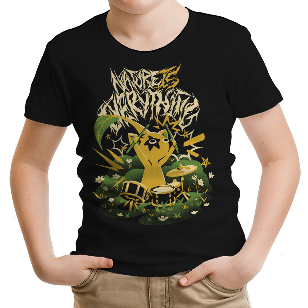 Nature is Everything Youth Apparel - Adult & Kids T-Shirts, Sweatshirts & Hoodies apparel design preview 1
