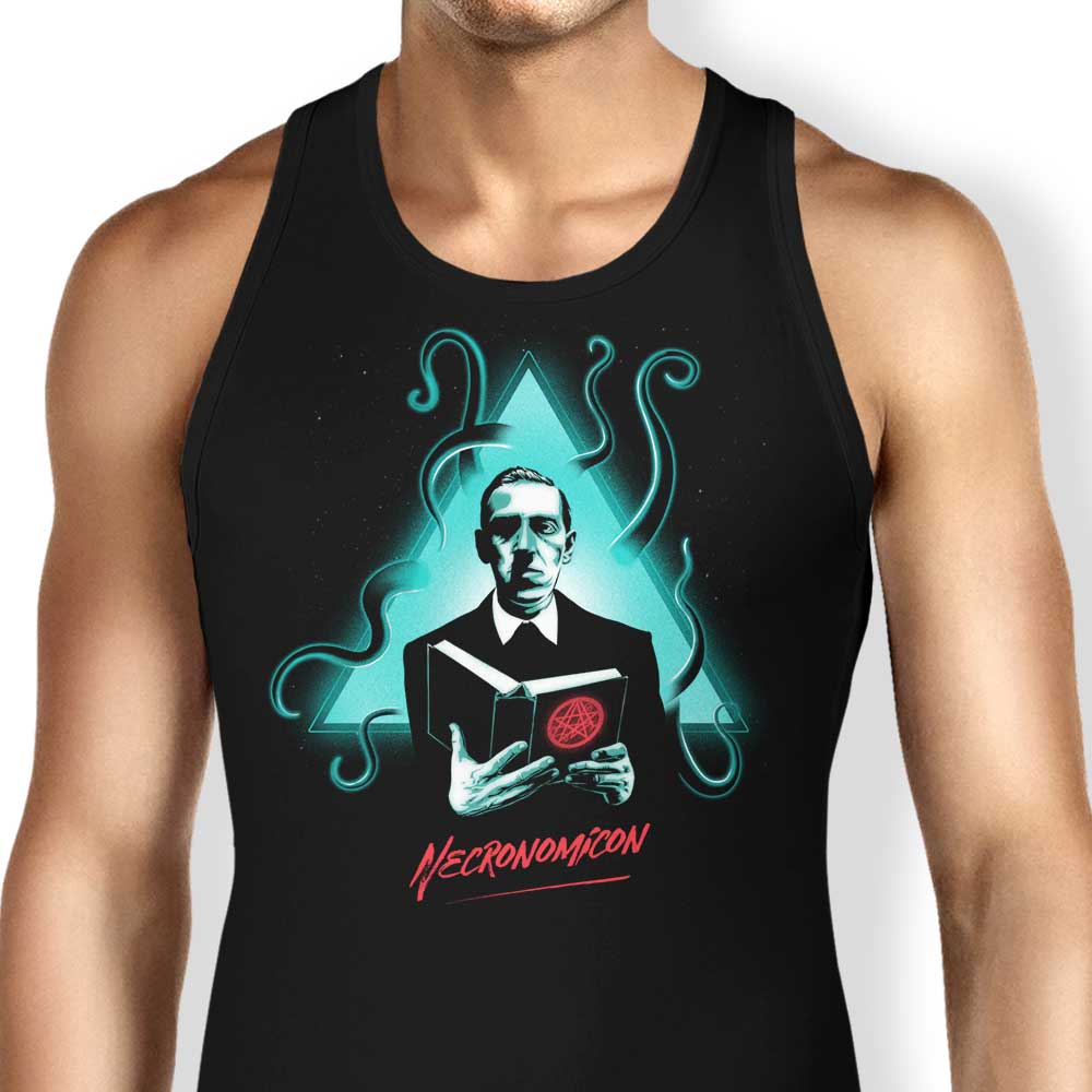 Necronomicon Tank Top - Adult & Kids T-Shirts, Sweatshirts & Hoodies apparel design preview 1