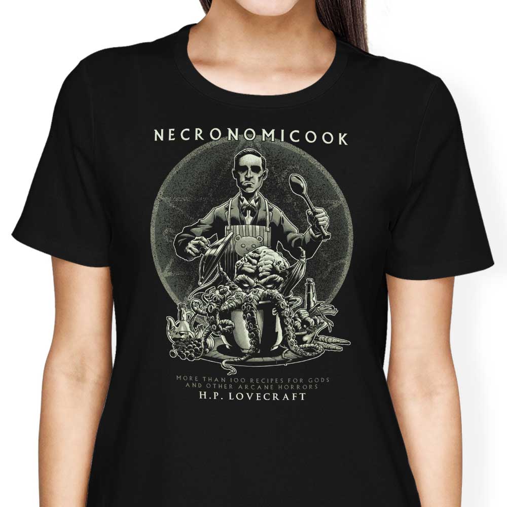Necronomicook Women's Apparel - Adult & Kids T-Shirts, Sweatshirts & Hoodies apparel design preview 2