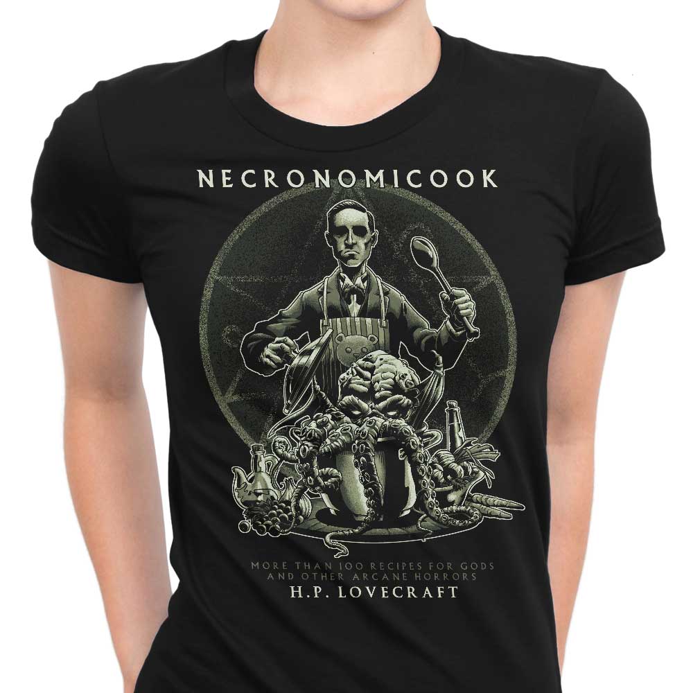 Necronomicook Women's Apparel - Adult & Kids T-Shirts, Sweatshirts & Hoodies apparel design preview 1