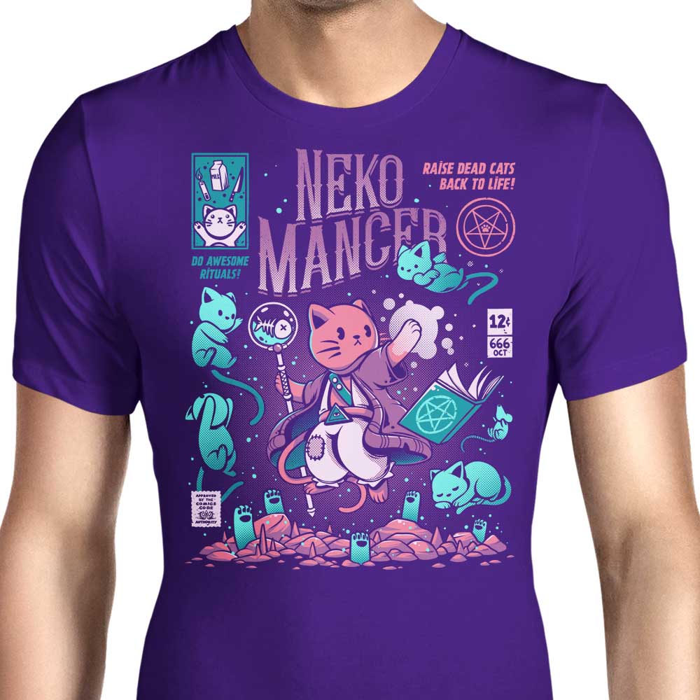 Nekomancer Men's Apparel - Adult & Kids T-Shirts, Sweatshirts & Hoodies apparel design preview 1