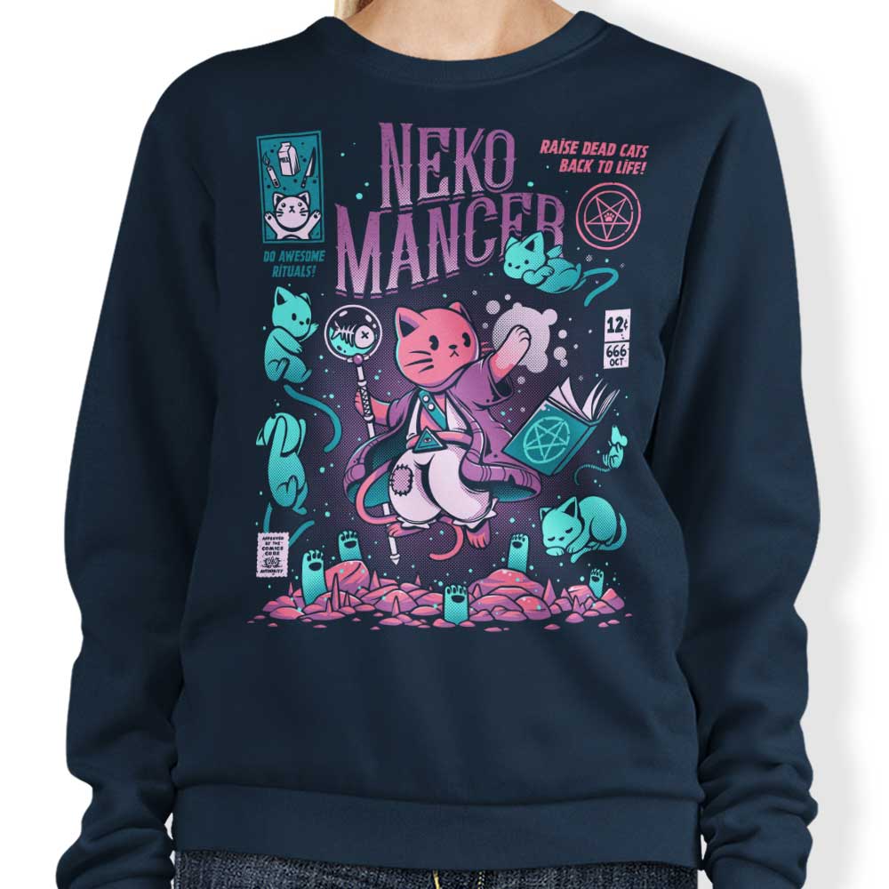 Nekomancer - Adult & Kids T-Shirts, Sweatshirts & Hoodies apparel design preview 1