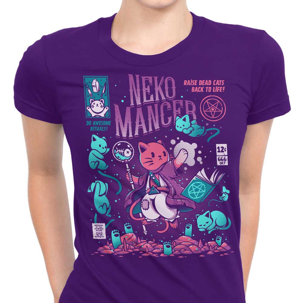 Nekomancer Women's Apparel - Adult & Kids T-Shirts, Sweatshirts & Hoodies apparel design preview 1