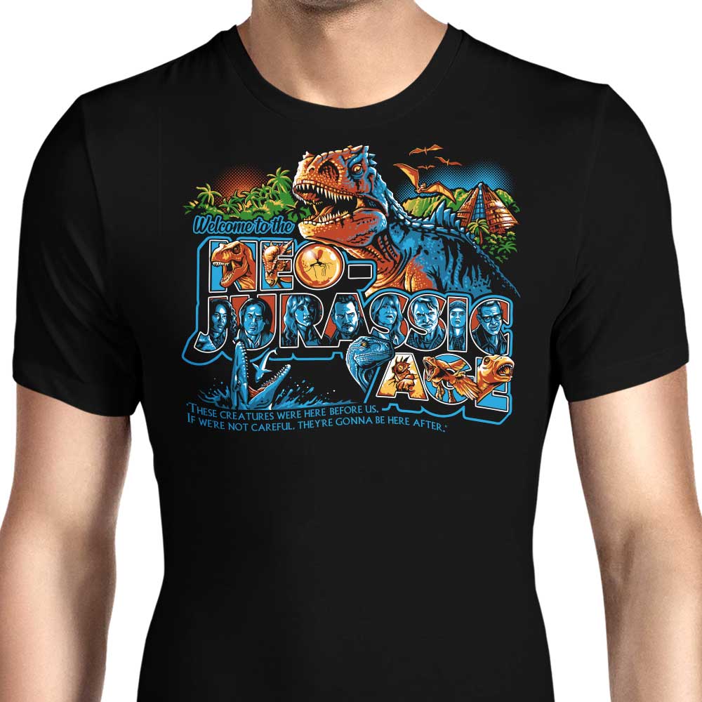 Neo Jurassic Age Men's Apparel - Adult & Kids T-Shirts, Sweatshirts & Hoodies apparel design preview 1