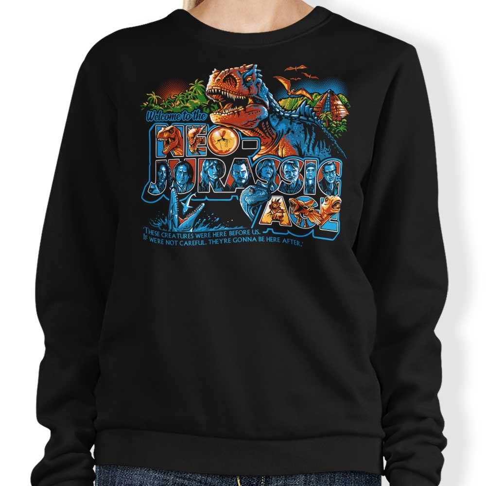 Neo Jurassic Age - Adult & Kids T-Shirts, Sweatshirts & Hoodies apparel design preview 1