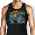 Neo Jurassic Age Tank Top - Adult & Kids T-Shirts, Sweatshirts & Hoodies apparel design preview 1