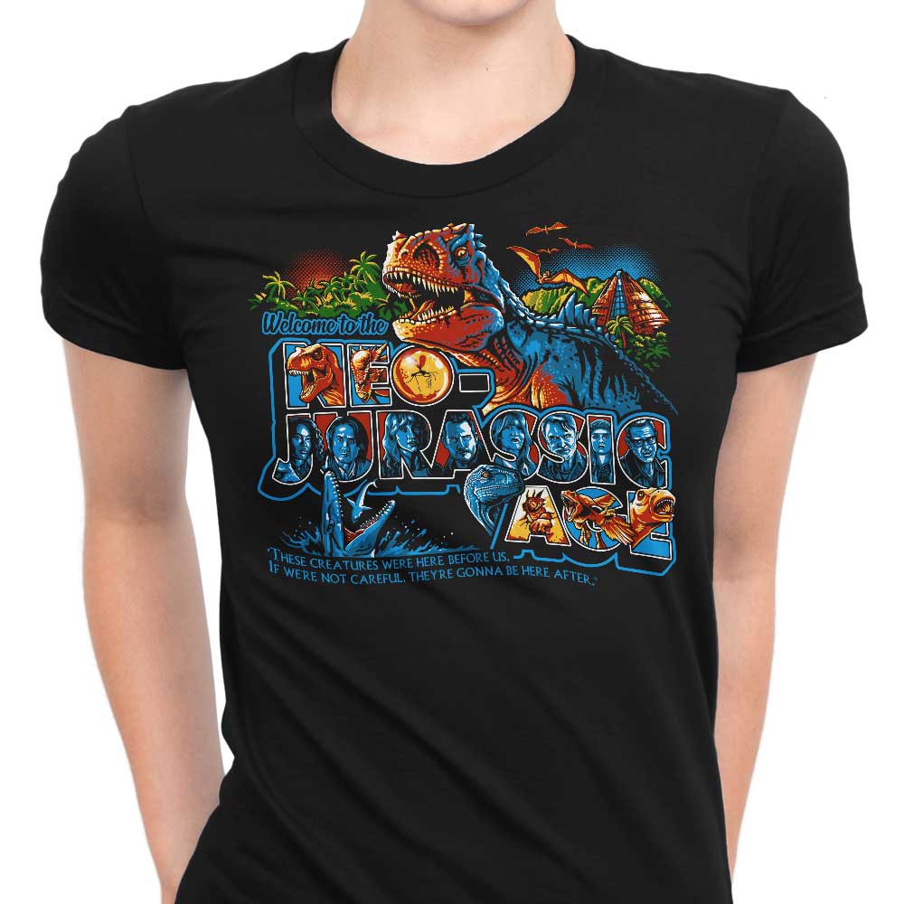 Neo Jurassic Age Women's Apparel - Adult & Kids T-Shirts, Sweatshirts & Hoodies apparel design preview 1
