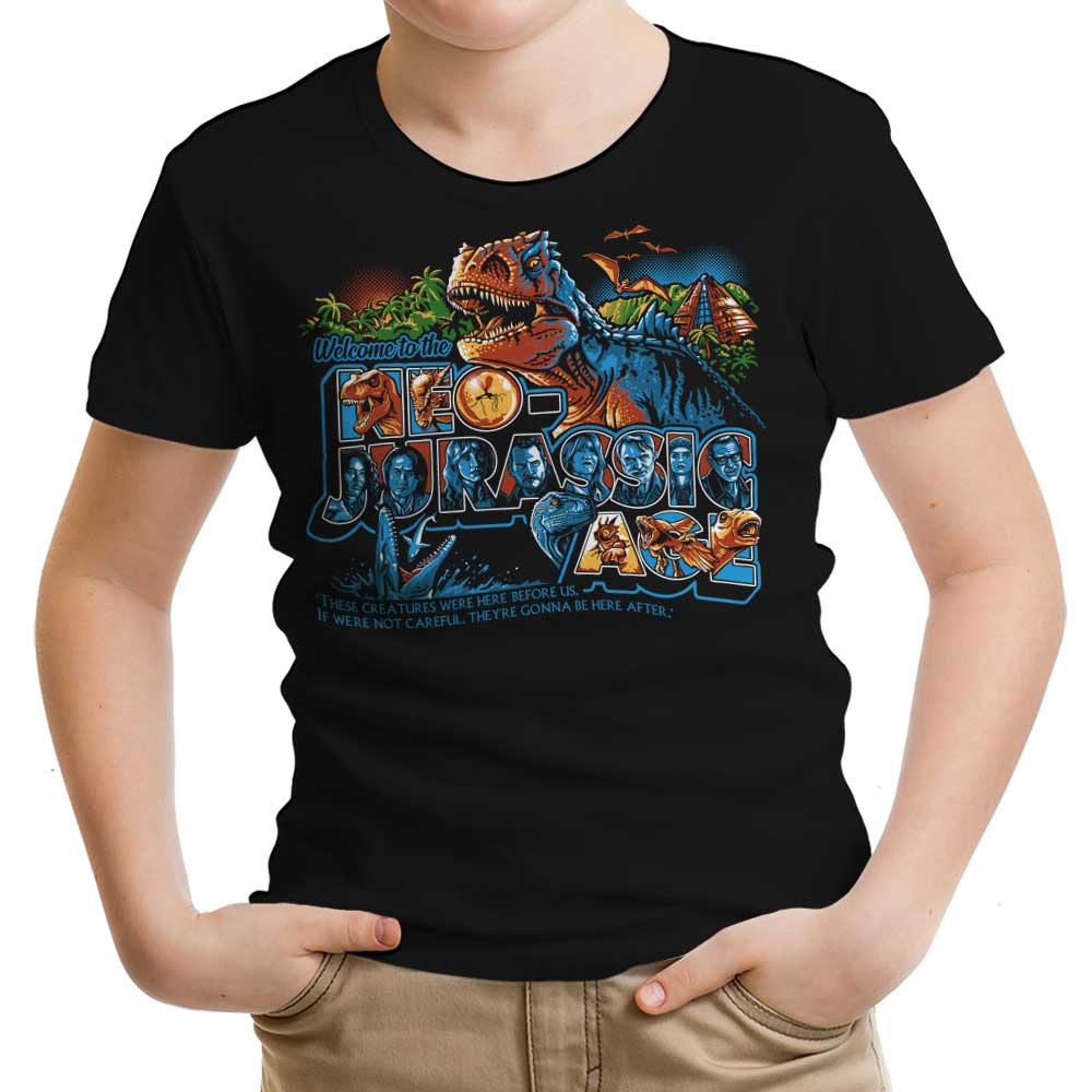 Neo Jurassic Age Youth Apparel - Adult & Kids T-Shirts, Sweatshirts & Hoodies apparel design preview 1