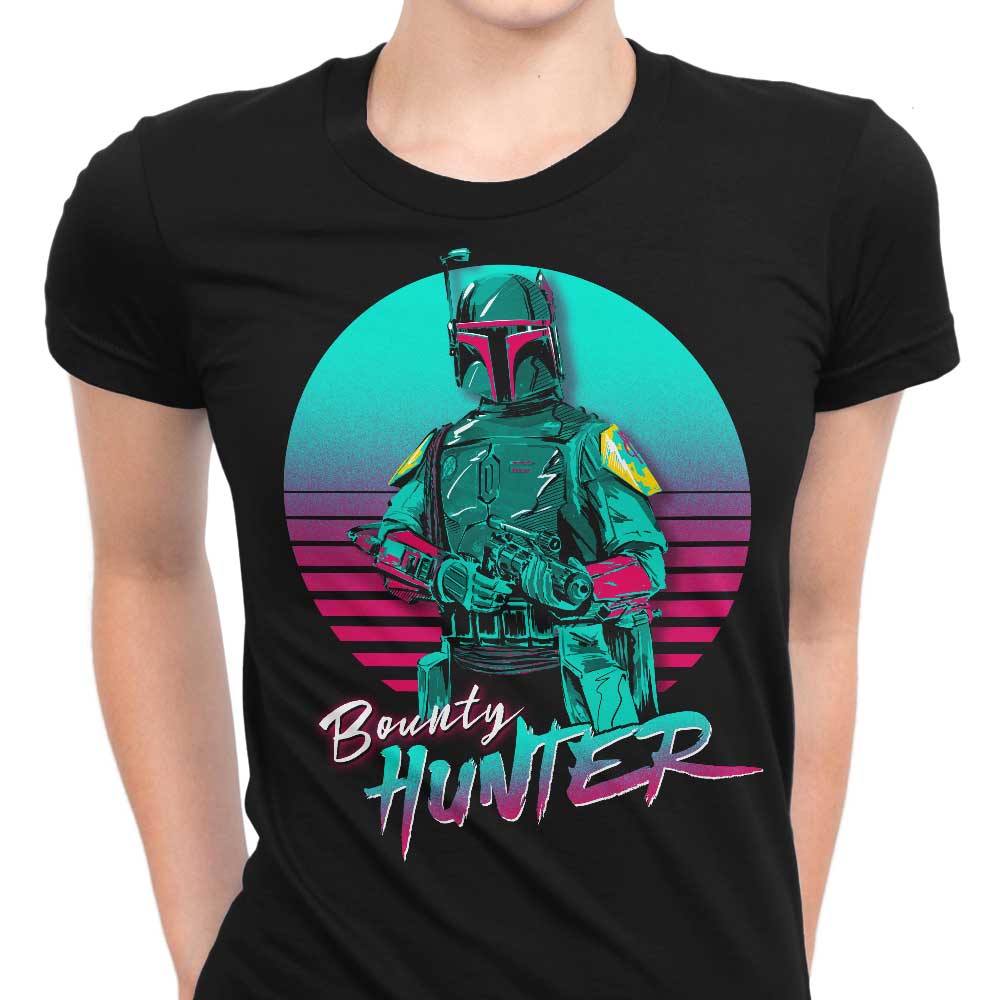 Neon Bounty Hunter Women's Apparel - Adult & Kids T-Shirts, Sweatshirts & Hoodies apparel design preview 1