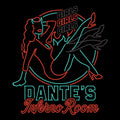 Neon Devil Girl Coasters - Adult & Kids T-Shirts, Sweatshirts & Hoodies apparel design preview 1