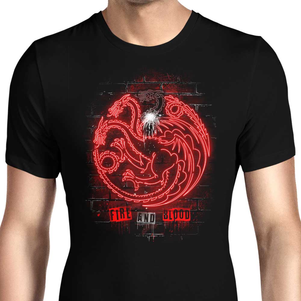 Neon Dragons Men's Apparel - Adult & Kids T-Shirts, Sweatshirts & Hoodies apparel design preview 1