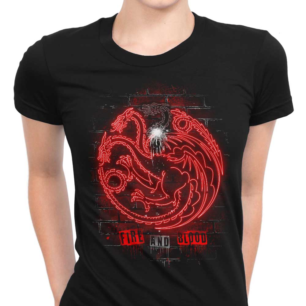 Neon Dragons Women's Apparel - Adult & Kids T-Shirts, Sweatshirts & Hoodies apparel design preview 1