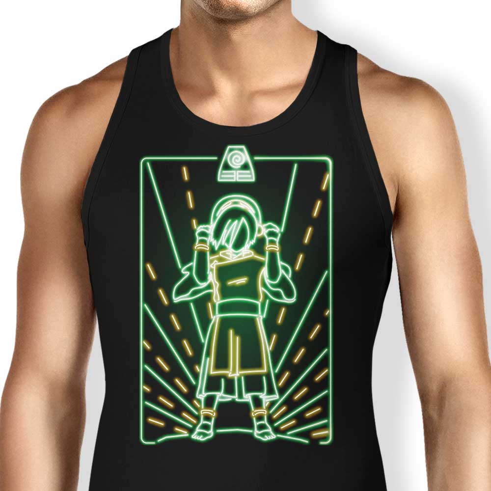 Neon Earth Tank Top - Adult & Kids T-Shirts, Sweatshirts & Hoodies apparel design preview 1