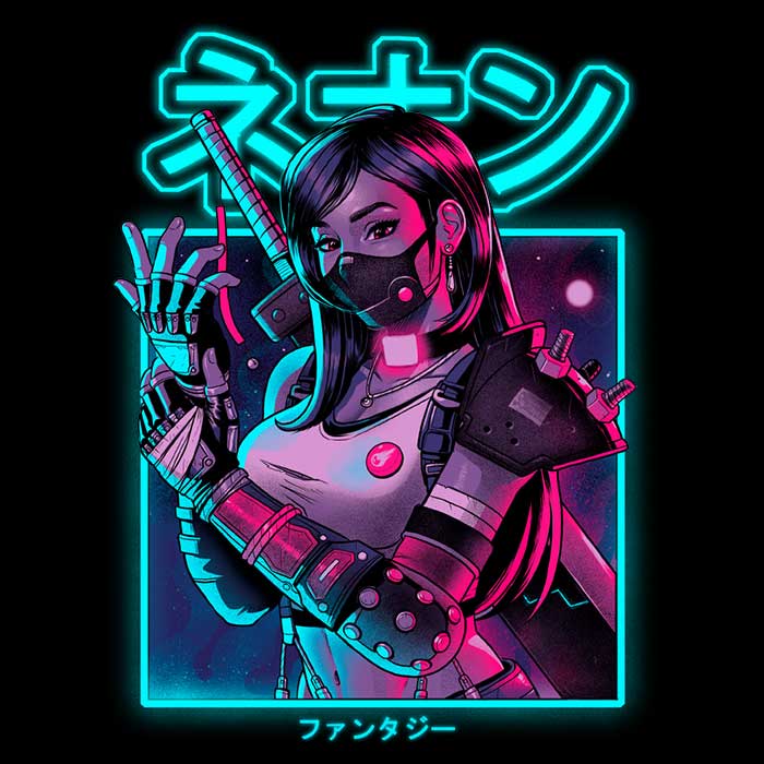 Neon Fantasy 3/4 Sleeve Raglan - Adult & Kids T-Shirts, Sweatshirts & Hoodies apparel design preview 2