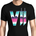 Neon Fantasy VII Men's Apparel - Adult & Kids T-Shirts, Sweatshirts & Hoodies apparel design preview 1