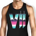 Neon Fantasy VII Tank Top - Adult & Kids T-Shirts, Sweatshirts & Hoodies apparel design preview 1