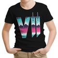 Neon Fantasy VII Youth Apparel - Adult & Kids T-Shirts, Sweatshirts & Hoodies apparel design preview 1