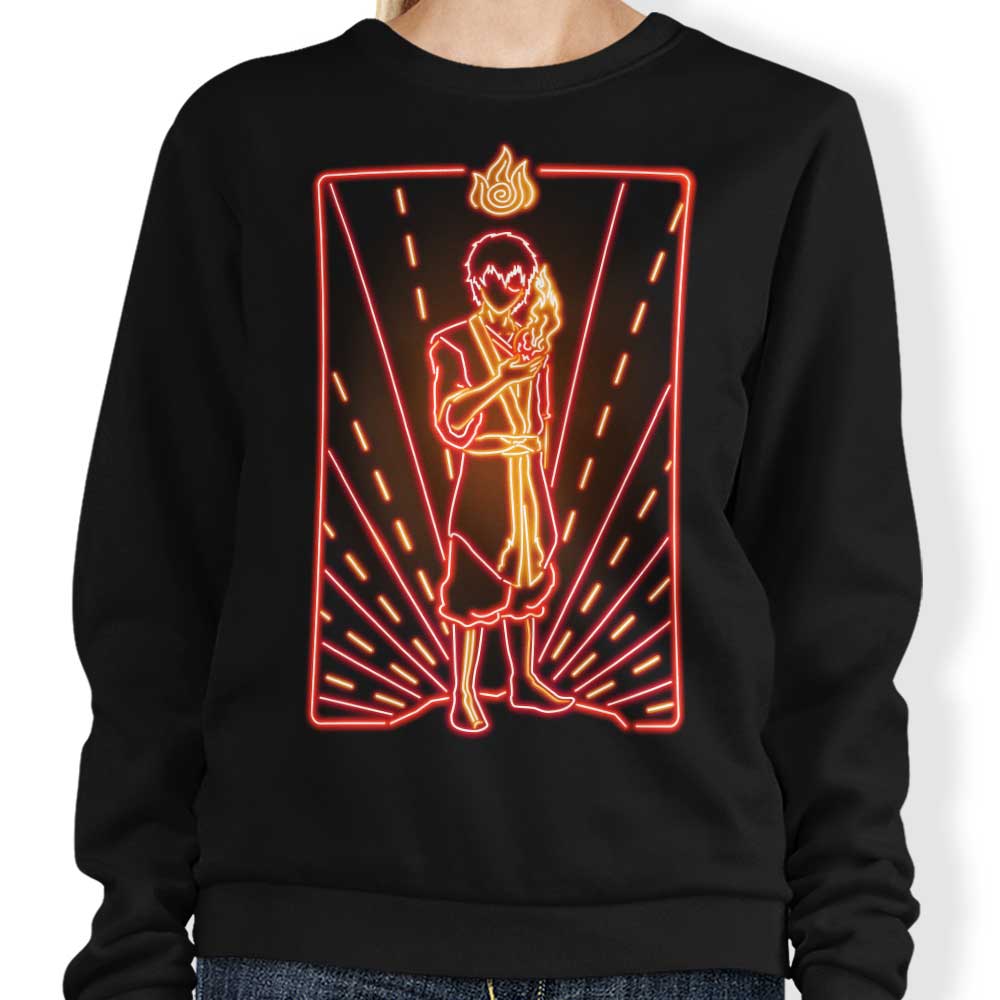 Neon Fire - Adult & Kids T-Shirts, Sweatshirts & Hoodies apparel design preview 1