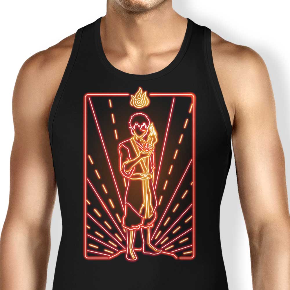 Neon Fire Tank Top - Adult & Kids T-Shirts, Sweatshirts & Hoodies apparel design preview 1