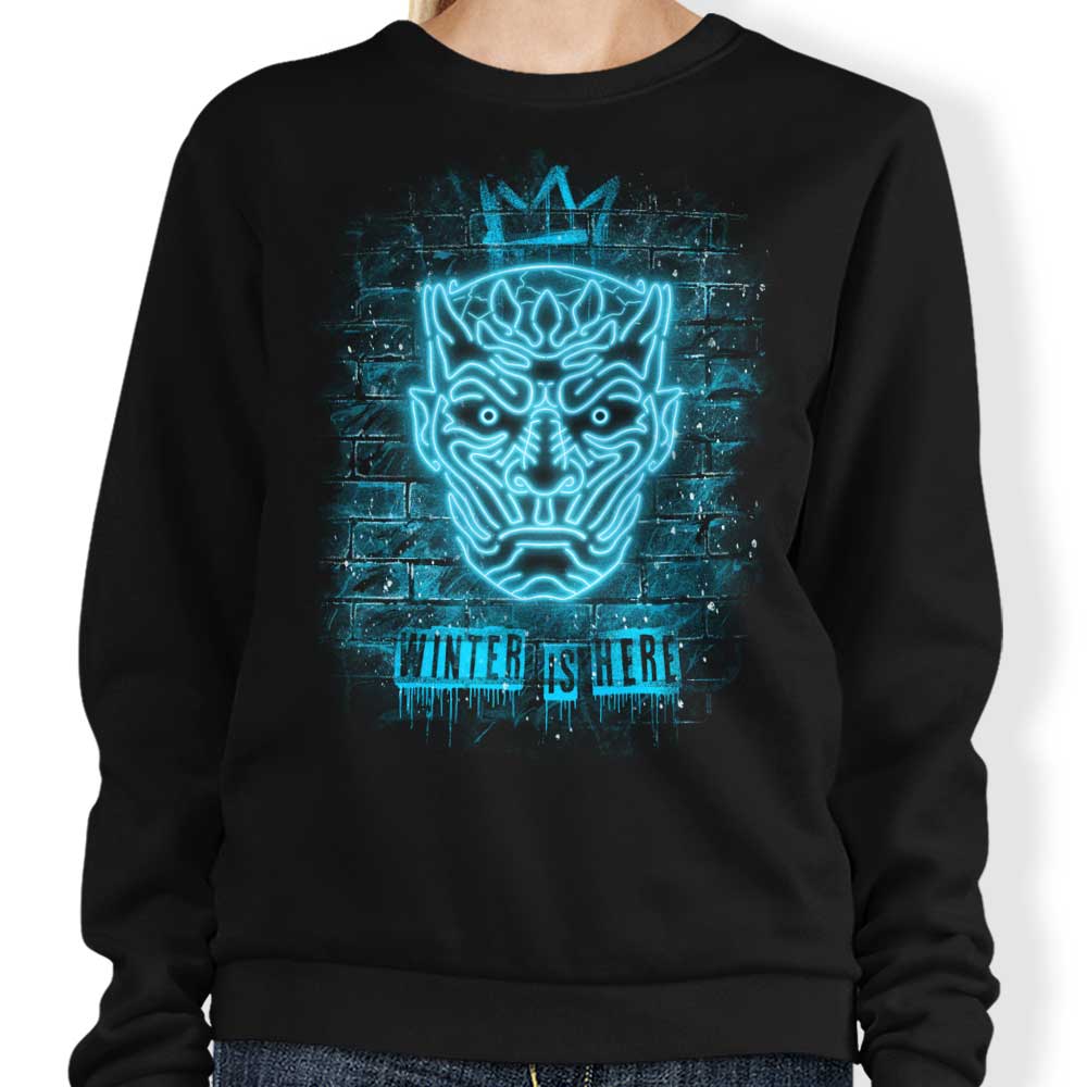 Neon Ice King - Adult & Kids T-Shirts, Sweatshirts & Hoodies apparel design preview 1