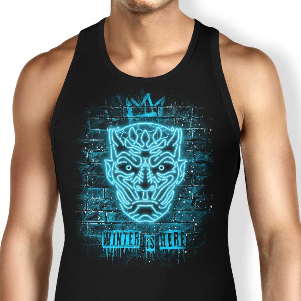 Neon Ice King Tank Top - Adult & Kids T-Shirts, Sweatshirts & Hoodies apparel design preview 1