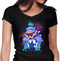 Neon Junior Women's V-Neck - Adult & Kids T-Shirts, Sweatshirts & Hoodies apparel design preview 1