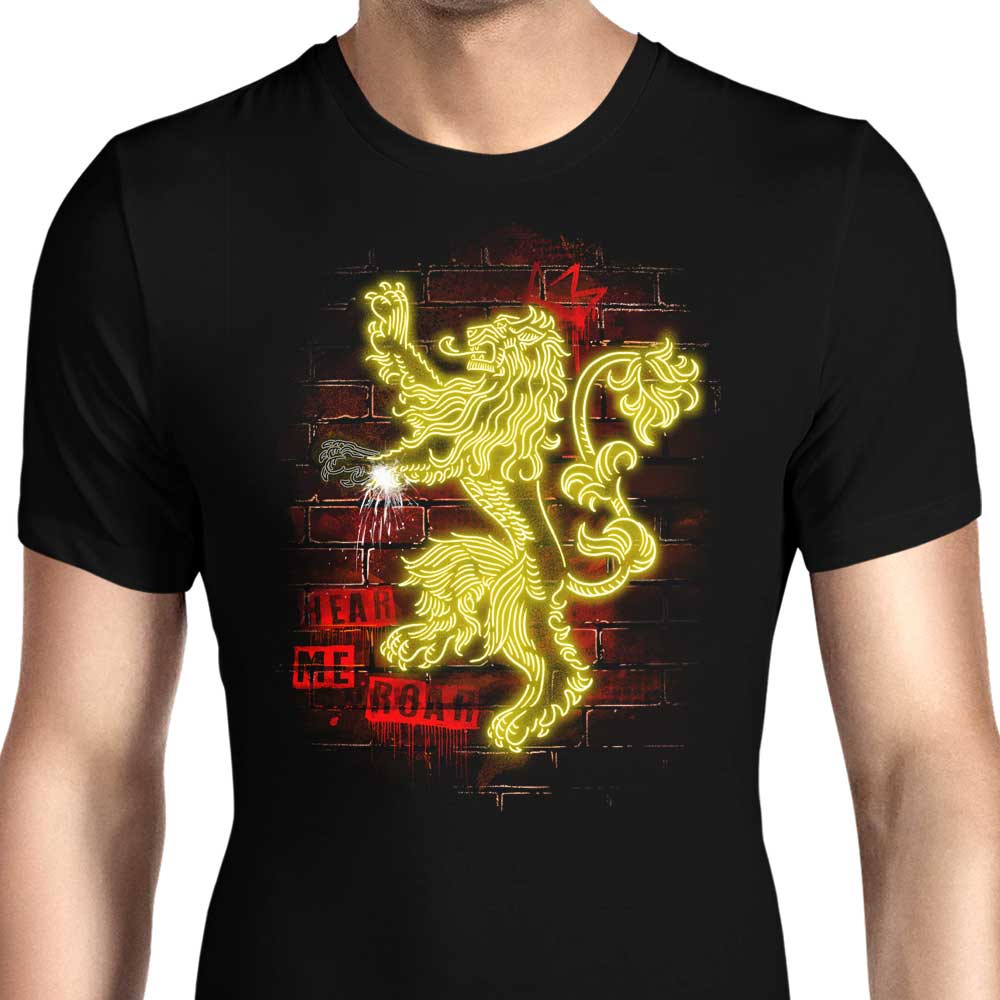 Neon Lion Men's Apparel - Adult & Kids T-Shirts, Sweatshirts & Hoodies apparel design preview 1
