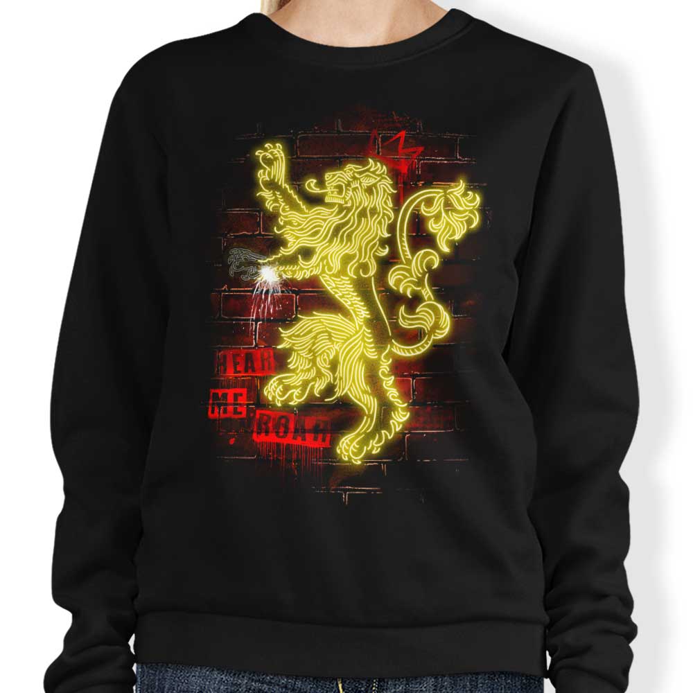Neon Lion - Adult & Kids T-Shirts, Sweatshirts & Hoodies apparel design preview 1